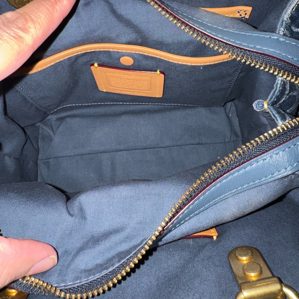 Coach Rogue 25 in Signature Denim - Picture 7 of 9
